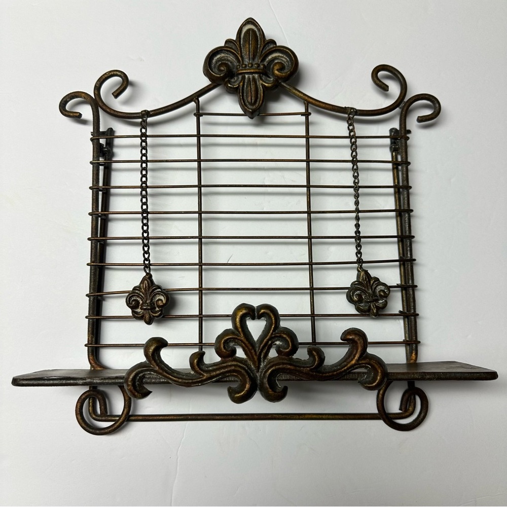 Coooking book holder metal